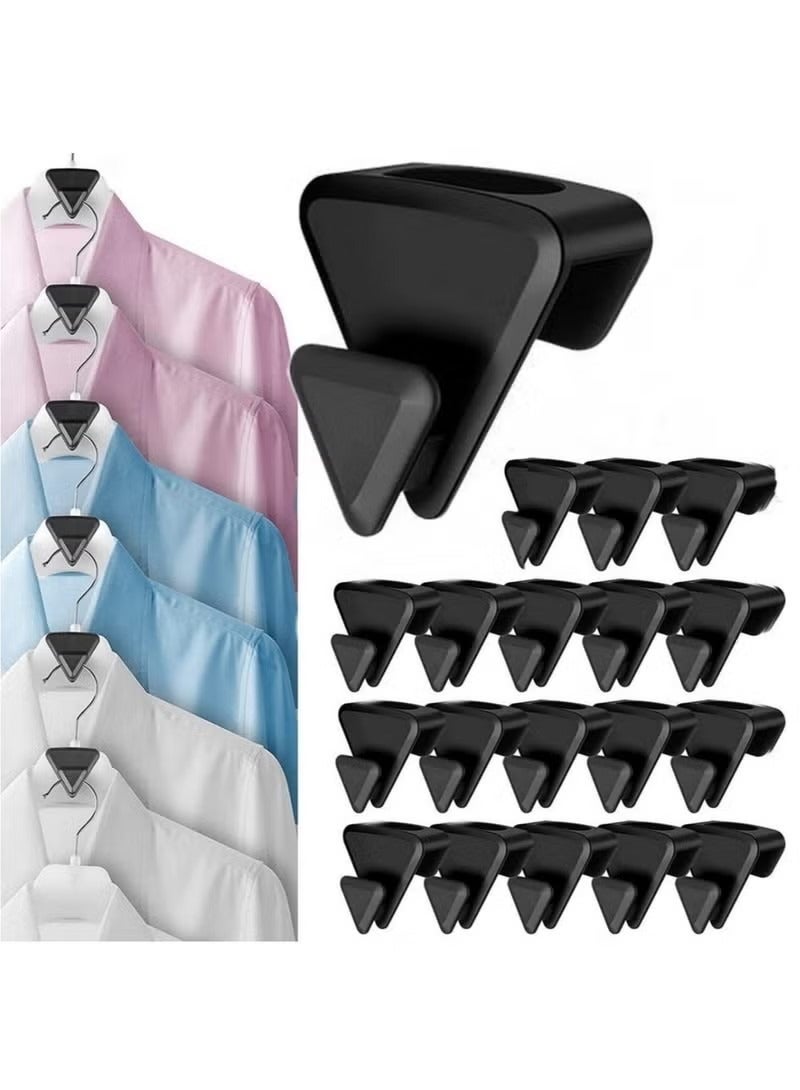 18PCS Clothes Hanger Connector Hooks Hanger Hooks for Shirts Pants Jackets Heavy Coats Accessories Organizer Closet  - Image 1