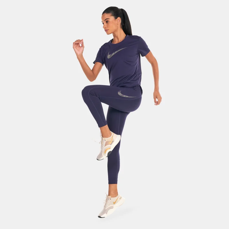 Nike Women's Dri-FIT Fast Graphic 7/8 Running Leggings