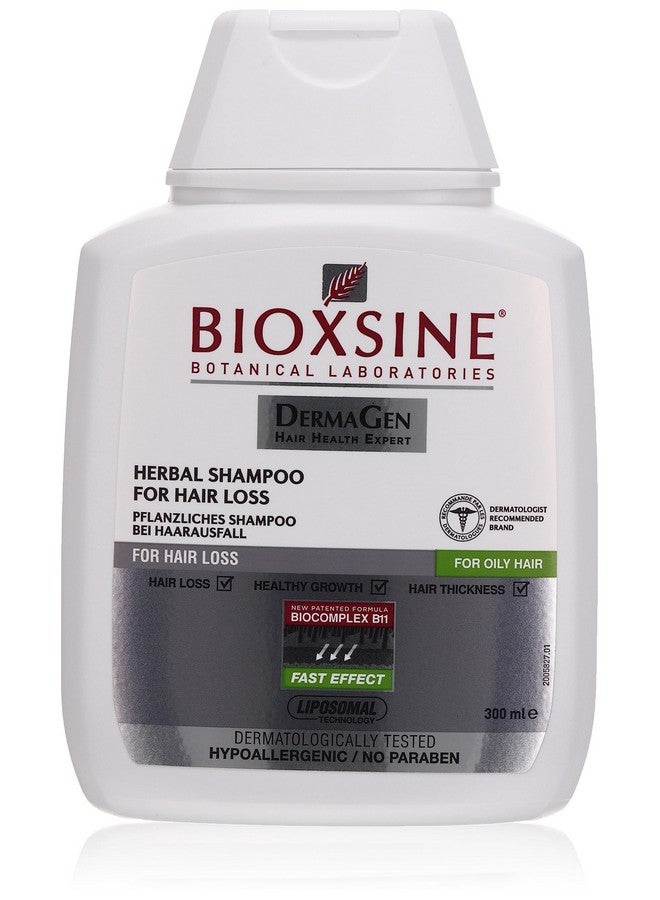 Bioxsine Shampoo for Greasy Hair and Hair Loss - Vegetal Formula by Bioxsine to Accelerate Growth for Men and Women - 300 ml - Image 1