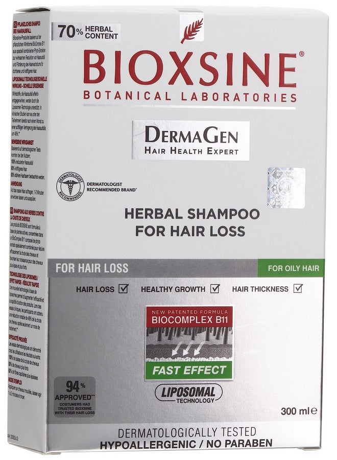 Bioxsine Shampoo for Greasy Hair and Hair Loss - Vegetal Formula by Bioxsine to Accelerate Growth for Men and Women - 300 ml - Image 3