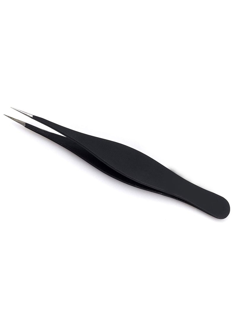 Pointed Tweezers - Sharp Precision Needle Nose Tip, Best Tweezers for Eyebrows and Ingrown Hair, Surgical Pointed for Blackheads & Splinters (Black) - pzsku/Z0B012CA5F5F261E819B9Z/45/_/1726244746/38ddbe73-afa8-49e6-b98b-b5a09d1de2da