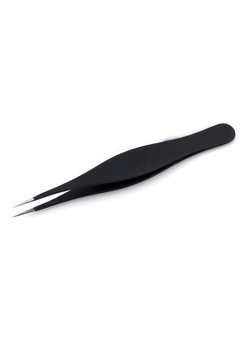 Pointed Tweezers - Sharp Precision Needle Nose Tip, Best Tweezers for Eyebrows and Ingrown Hair, Surgical Pointed for Blackheads & Splinters (Black) - pzsku/Z0B012CA5F5F261E819B9Z/45/_/1726244756/b756dedf-1347-4ed3-b801-97b1f06ce8dc