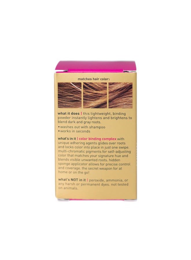 STYLE EDIT Root Touch Up Powder, to Cover Up Dark Roots and Grays Between Salon Visits, Water Resistant, Non-Sticky, Compact And Mess-Free, Dark Blonde Hair Color (Pack of 2) - Image 3