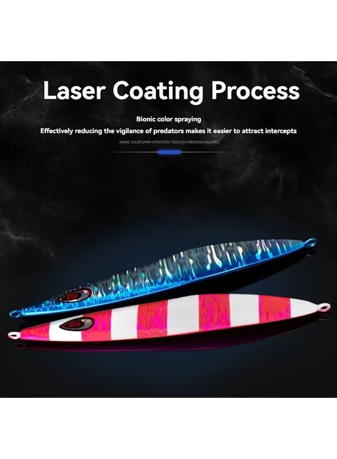 Deep Sea Fishing Luminous Fast Sink Slow Shake Iron Lure 350g Phosphorescent Bait - Image 4