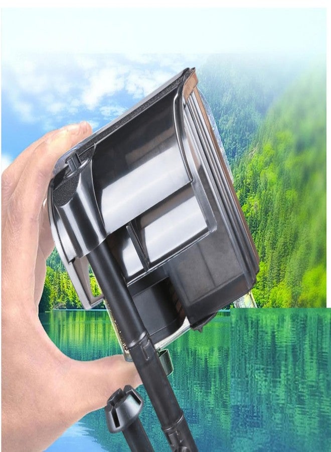 VAYINATO Sun-Sun Mini Nano Fish Tank Aquarium Hang On Filter with Skimmer (HBL-301 | 2W | 300L/H) - Image 2