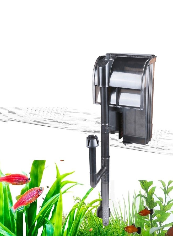 VAYINATO Sun-Sun Mini Nano Fish Tank Aquarium Hang On Filter with Skimmer (HBL-301 | 2W | 300L/H) - Image 1