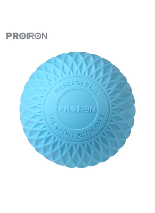 PROIRON Proiron Puli'ai Fascia Ball, Yoga Foot And Back Massage Ball, Muscle Relaxation Back Roller, Bird's Nest Pattern, Blue  - Image 1