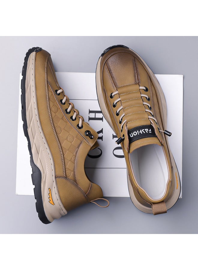 Spring And Autumn Men's Casual Shoes New Style Slip-on Sports Casual Breathable Trendy Soft Sole Anti-slip Men's Shoes Dropshipping