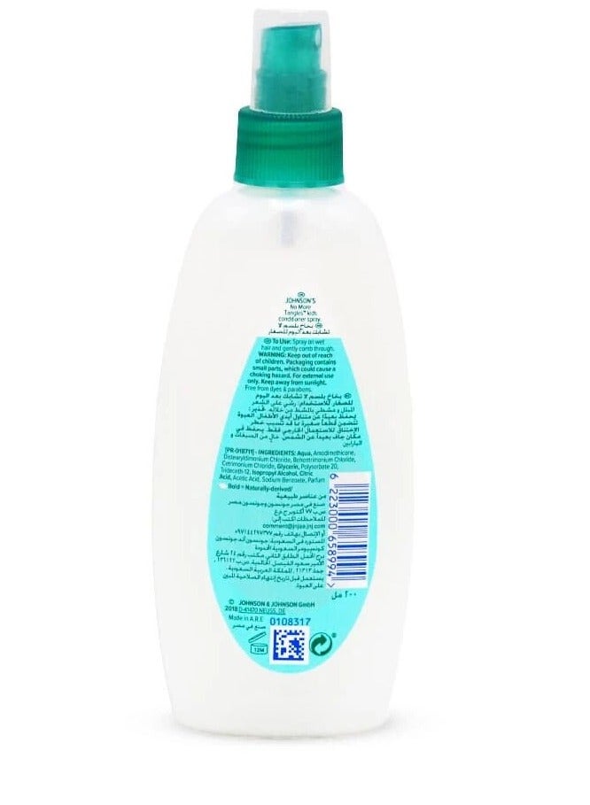 Johnson's No More Tangles Sp, No More Tangles Spray Conditioner Ray Conditioner 200ml - Image 2