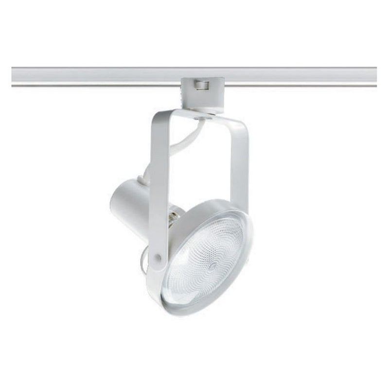 Juno Lighting T689WH Trac-Master Front Lamping Gimbal Line Voltage PAR30 Lampholder, White - Image 4