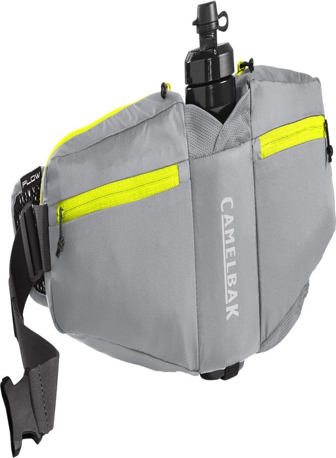 كاميلباك حزام ترطيب CamelBak Podium Flow 4 سعة 21 أونصة، لون رمادي معدني - Image 1