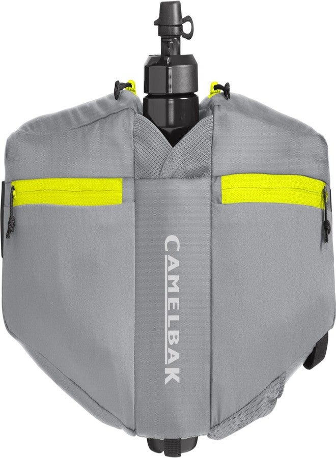 كاميلباك حزام ترطيب CamelBak Podium Flow 4 سعة 21 أونصة، لون رمادي معدني - Image 4