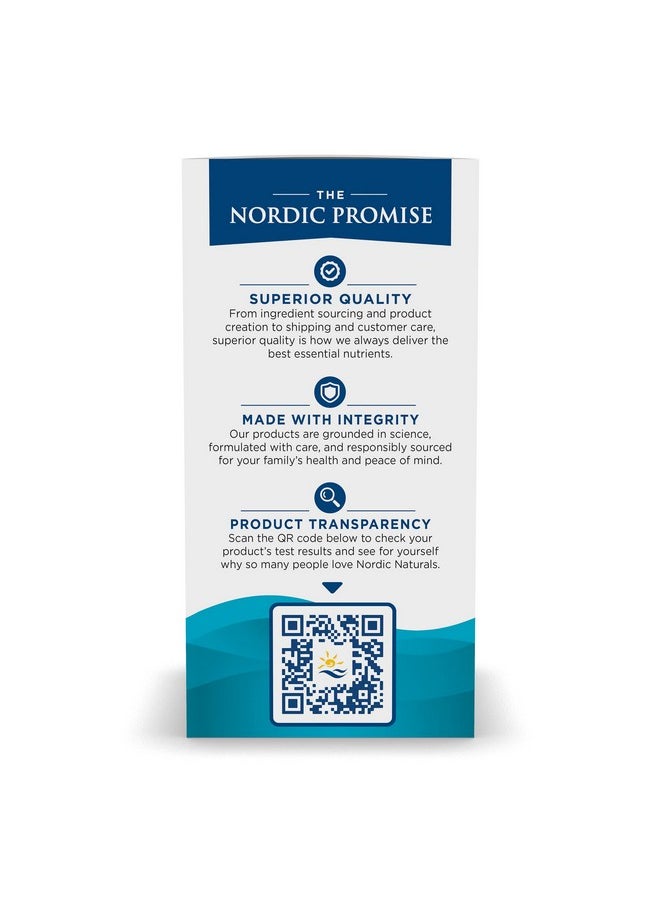 NORDIC NATURALS - Nordic Naturals Omega-3D, Lemon Flavor - 120 Soft Gels - 690 mg Omega-3 + 1000 IU Vitamin D3 - Fish Oil - EPA & DHA - Immune Support, Brain & Heart Health, Healthy Bones - Non-GMO - 60 Servings - Image 1