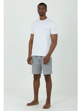 D'S DAMAT D'S Groom Waffle Shorts T-Shirt Set Gray  - Image 2