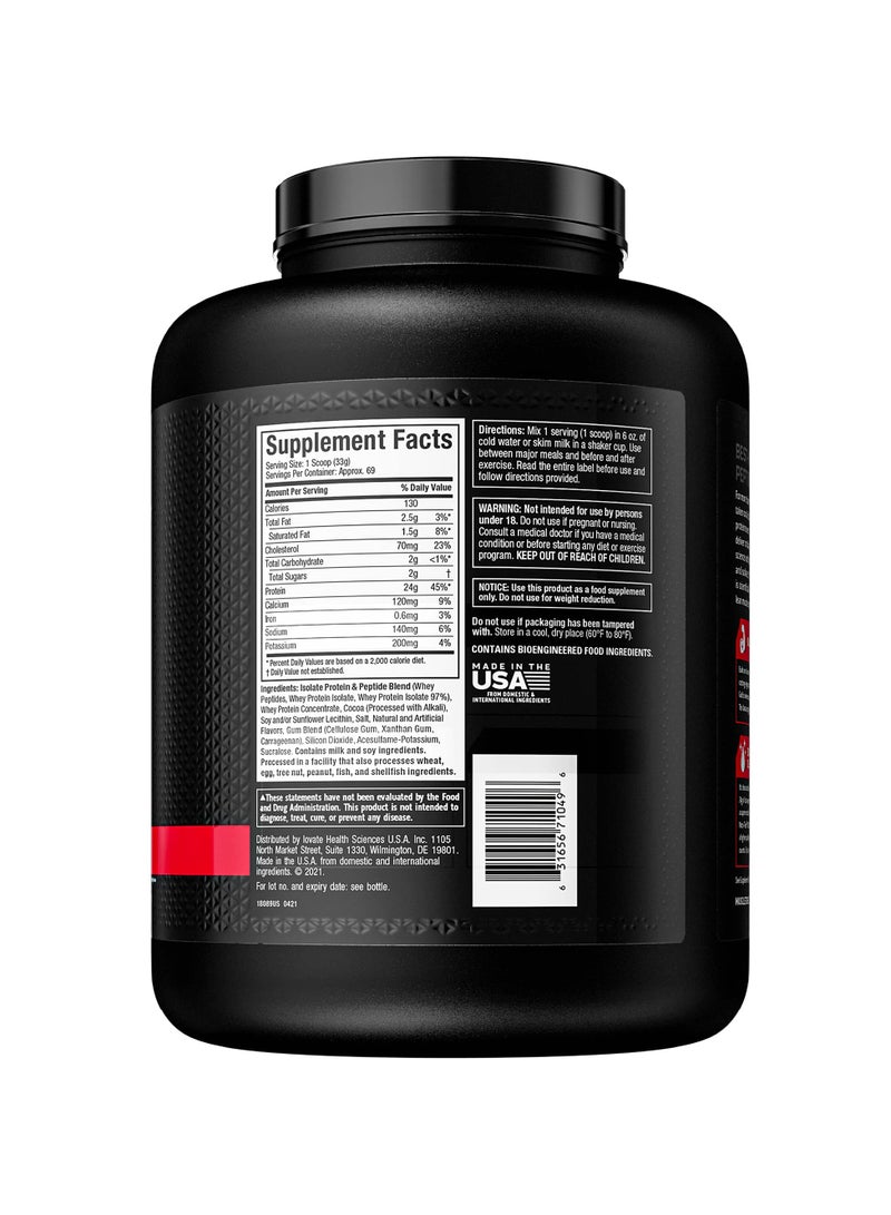 MuscleTech NitroTech 100% Whey Gold, Double Rich Chocolate 5.03 Lbs., 2.28 Kg - Image 4