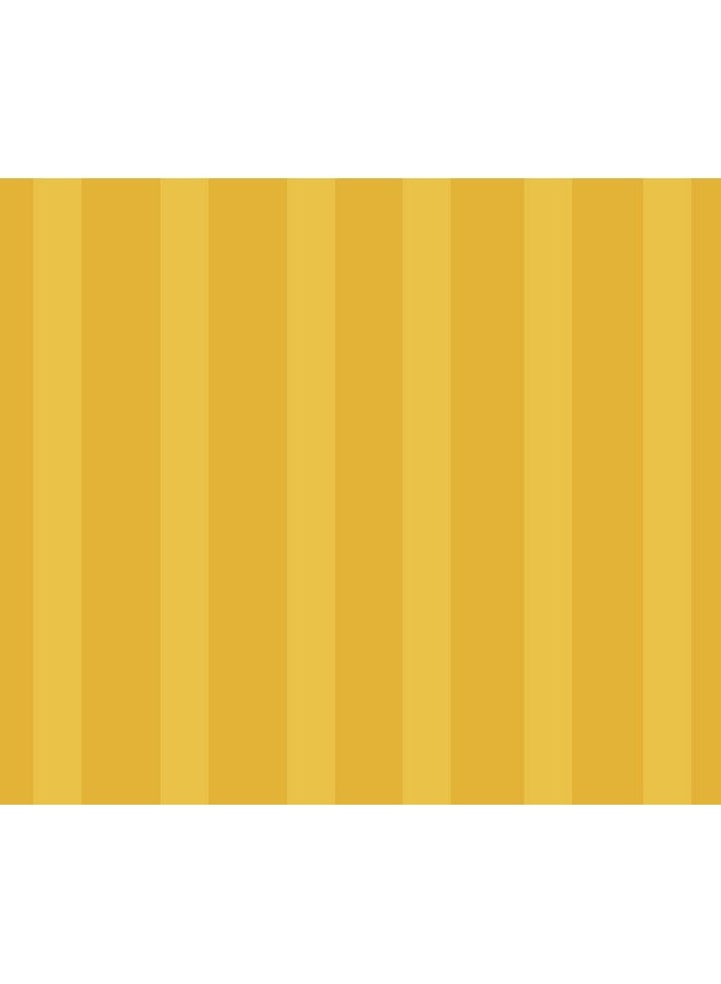 Homefab India 160 TC Stripe Glace Cotton Double BedSheet with 2 Pillow Covers - (90x90 inches) - Yellow - Image 3