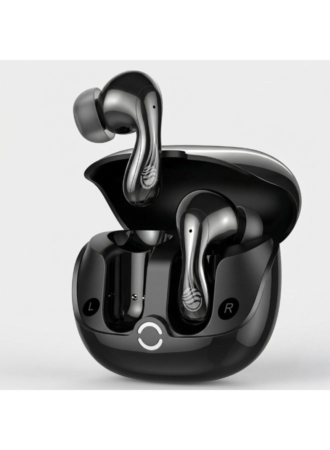FIFTH ELEMENT AERO Lightweight ANC & ENC True Wireless Earbuds with 40h Playtime & Fast Charge – Black - Image 4