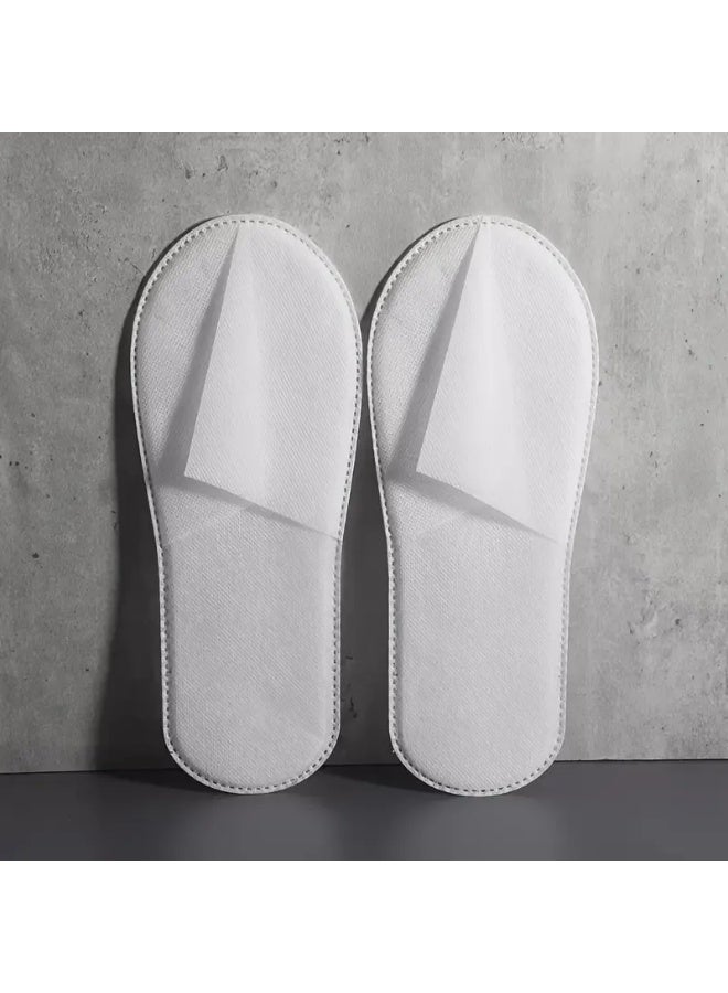 (Thickness 1 mm )20 pairs of luxury hotel slippers for single use, made of soft and comfortable materials to ensure the comfort of the feet. - Image 2