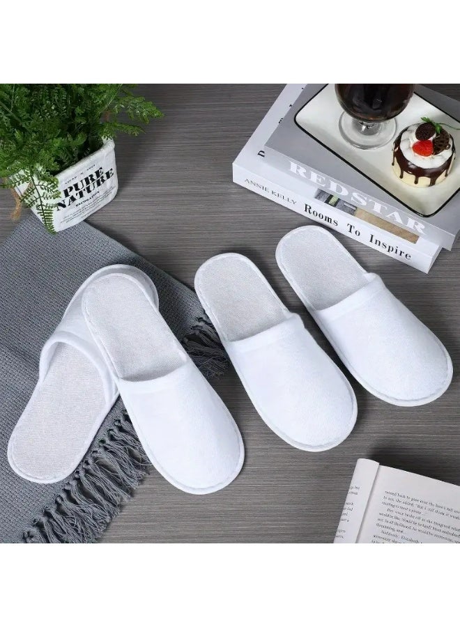 (Thickness 1 mm )20 pairs of luxury hotel slippers for single use, made of soft and comfortable materials to ensure the comfort of the feet. - Image 1