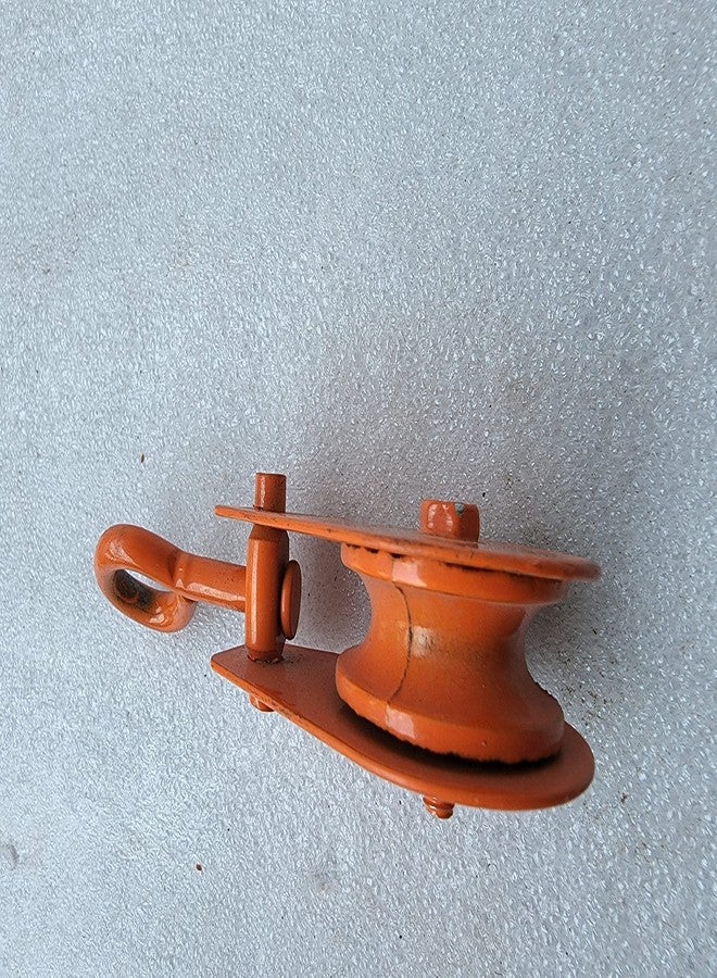 TMC Small Pulley Light Duty for Multiple Use | Gym | Well Water Pulling | Hanging Swing | lifting lite weight things - Image 2