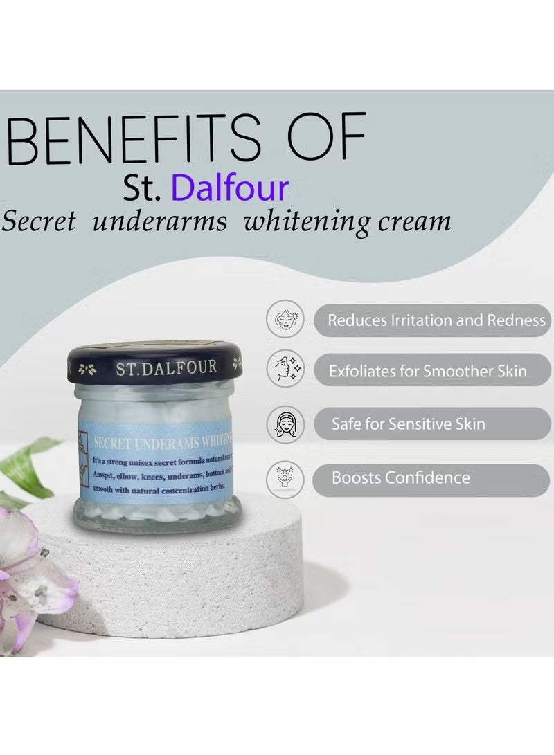 إس تي دالفور كريم تفتيح الإبط ست دالفور سيكرت 30 مل لتفتيح وترطيب البشرة والعناية بالبقع الداكنة - Image 5