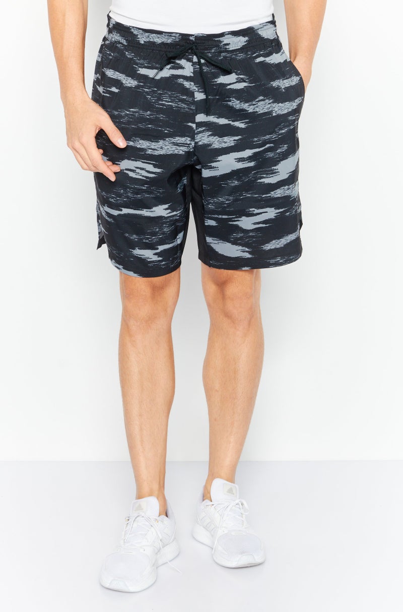 New Balance Men Sportswear Fit Camouflage Training Shorts, Multicolor  - Image 1