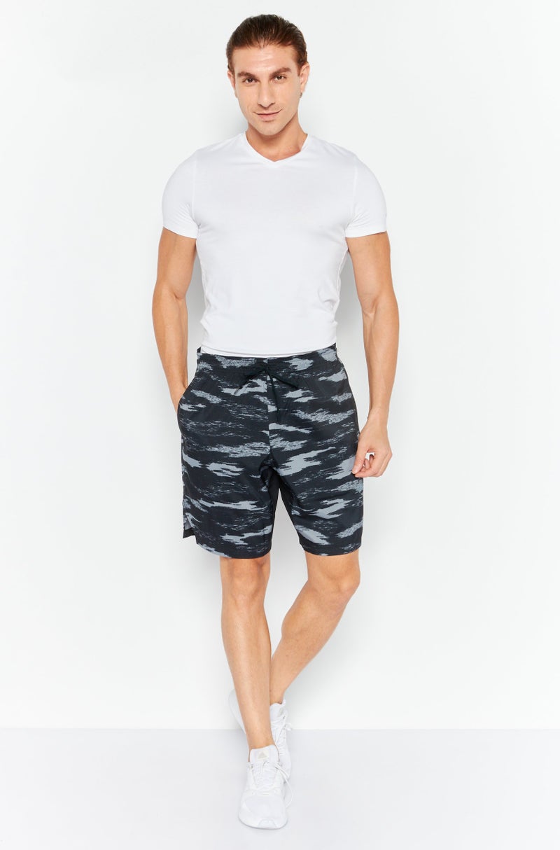 New Balance Men Sportswear Fit Camouflage Training Shorts, Multicolor  - Image 2