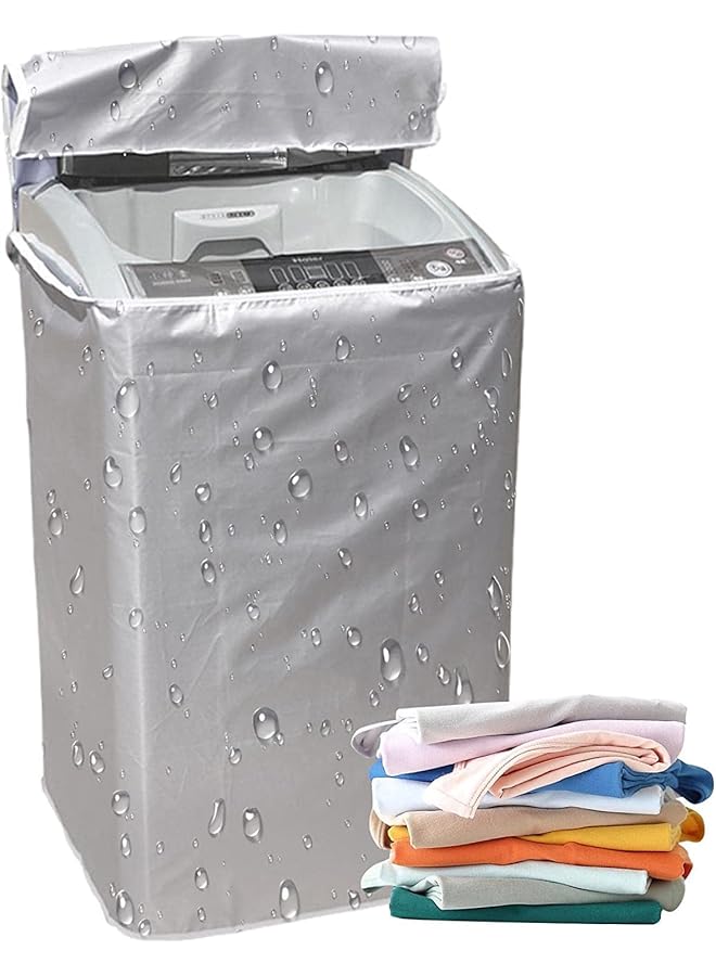 إيروريكس أغطية الغسالة والمجفف، غطاء الغسالة ذات التحميل العلوي، غطاء حماية مجفف الغسيل، مقاوم للغبار ومقاوم للماء، تصميم سهل الاستخدام، مناسب لمعظم الغسالات ذات التحميل الأمامي - Image 1