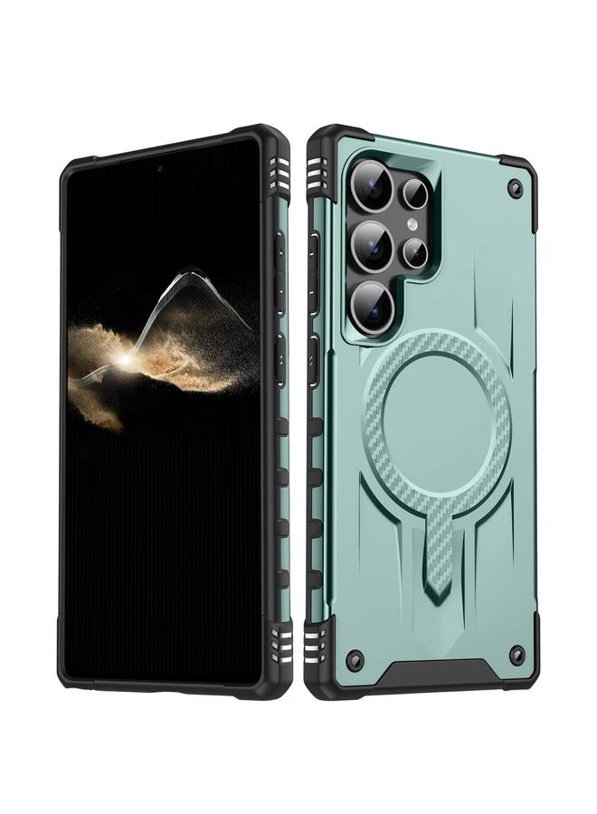 S-TOP Case For Samsung Galaxy S23 Ultra 5G Straship MagSafe TPU Hybrid PC Phone Case - Image 1