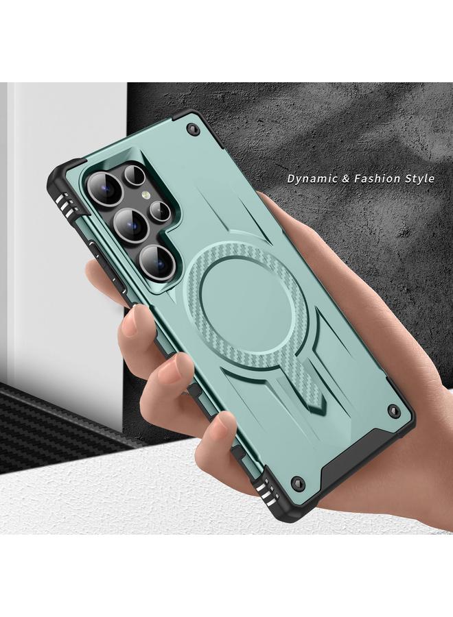 S-TOP Case For Samsung Galaxy S23 Ultra 5G Straship MagSafe TPU Hybrid PC Phone Case - Image 3