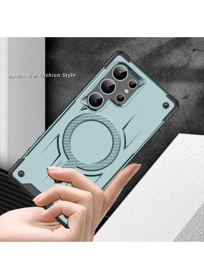 S-TOP Case For Samsung Galaxy S23 Ultra 5G Straship MagSafe TPU Hybrid PC Phone Case - Image 4