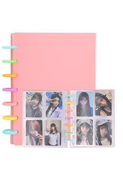 SYOSI Kpop Photocard Binder 3 Inch Photocard Holder Book Sleeves with 30Pcs Inner Pages A5 Idol Business Card Collect 2×3 Polaroid Photo Album  - Image 1