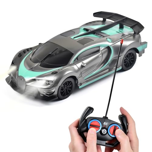 Tuko Remote Control Car Toys RC Toys for 3 Years Old Boy and Girl Gift Gray - Image 1
