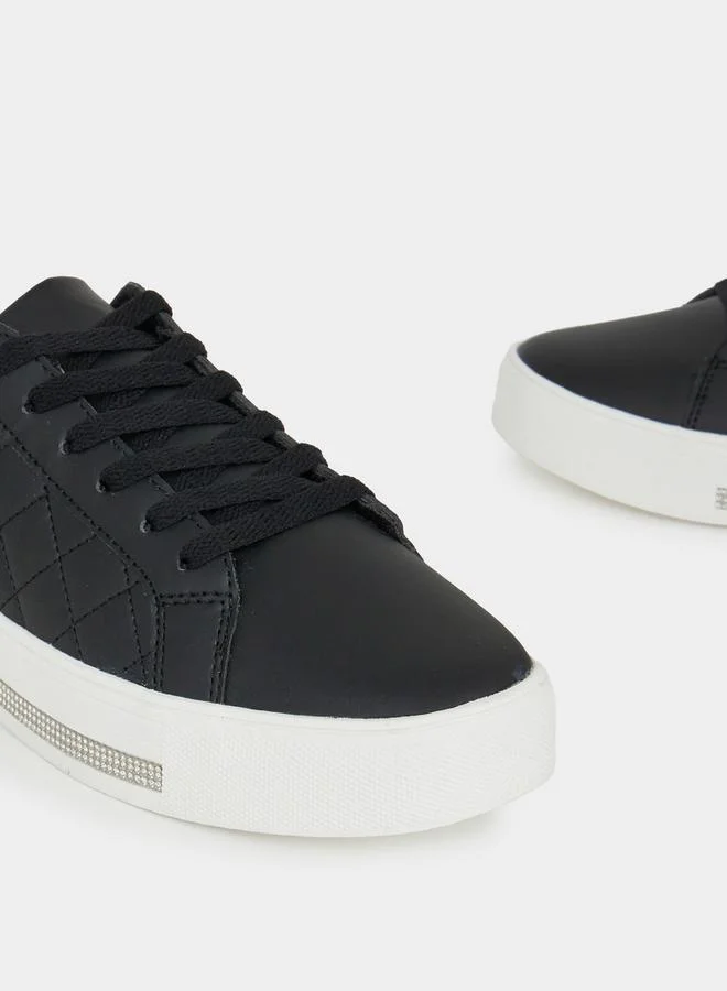Styli Embellished Platform Casual Shoes