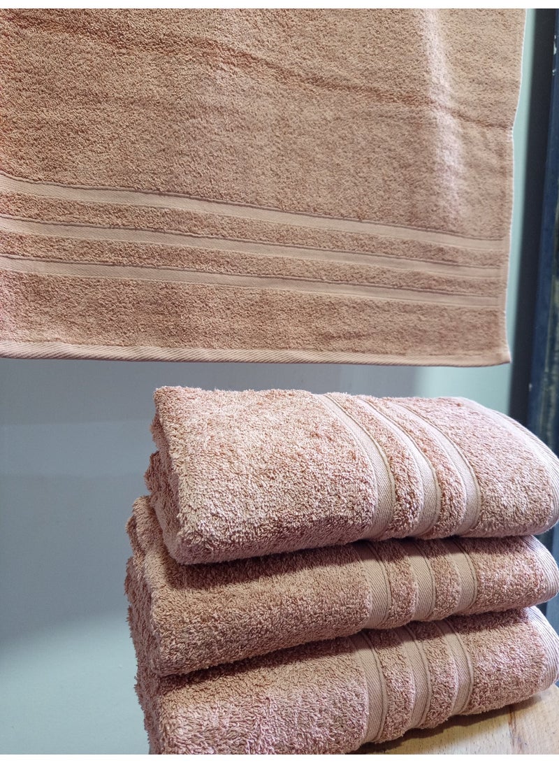 تى ام هوم فوطة جكار فاخرة من TM HOME  مقاس كبير 120×60 – وزن 750 جرام – قطن مصري طبيعي 100% فائق الامتصاص – بجودة فندقية عالمية - Image 3