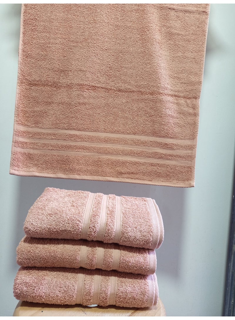 تى ام هوم فوطة جكار فاخرة من TM HOME  مقاس كبير 120×60 – وزن 750 جرام – قطن مصري طبيعي 100% فائق الامتصاص – بجودة فندقية عالمية - Image 2