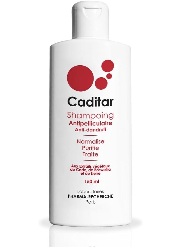 Caditar Anti-Dandruff Shampoo 150 ml• Parabene, Phenoxyethanol and Silicone Free - Image 1