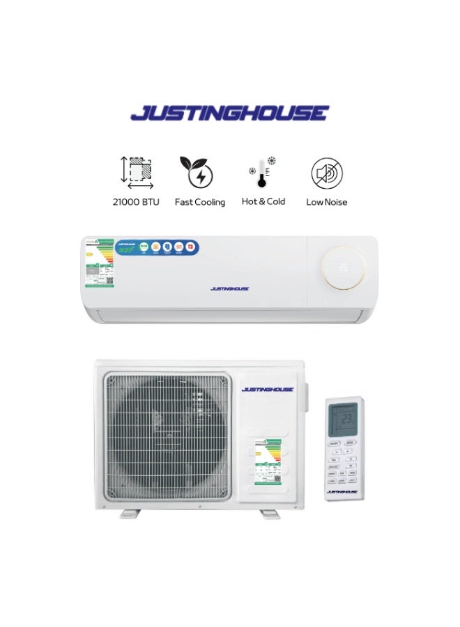 JUSTINGHOUSE split air conditioner, model 24, cooling only, 21000 BTU capacity - Image 2