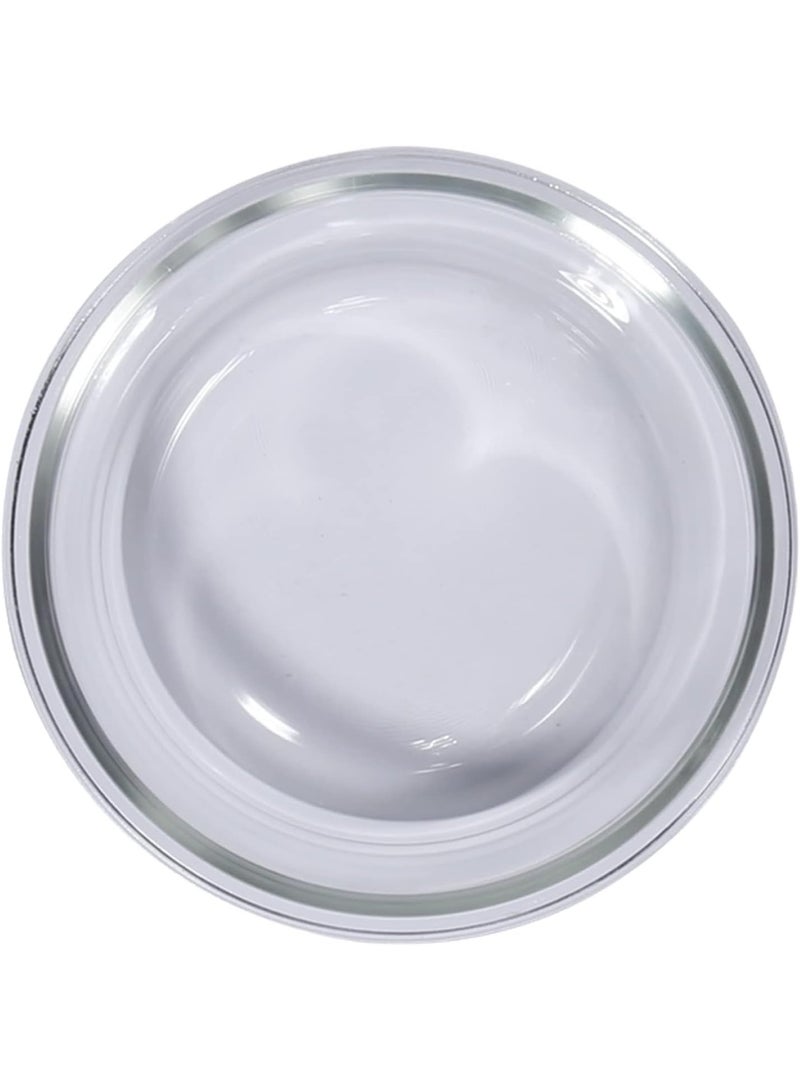 هومواي علبة طعام زجاجية دائرية من هوم واي سعة 400 مل - حل تخزين عملي وصغير الحجم - Image 3