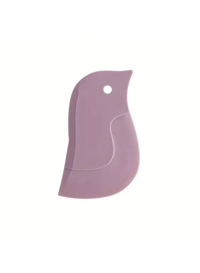 كاشطة مطبخ سيليكون باللون الرمادي الفاتح، مرنة وغير كهربائية، لأواني الفولاذ المقاوم للصدأ - Image 4