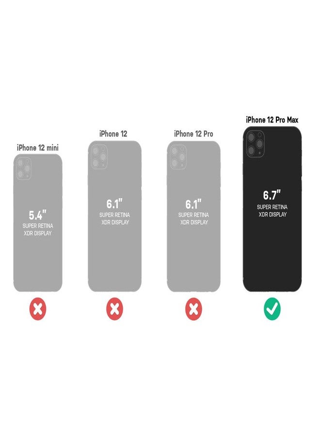 لايف بروف جراب LifeProof FRĒ Series لهاتف iPhone 12 Pro Max - FRĒE DIVER (أعماق المحيط/أزرق طاووسي)، مقاوم للماء بمعيار IP68، مزود بواقي شاشة مدمج، وحماية لغطاء المنفذ، يُثبت على MagSafe - Image 2
