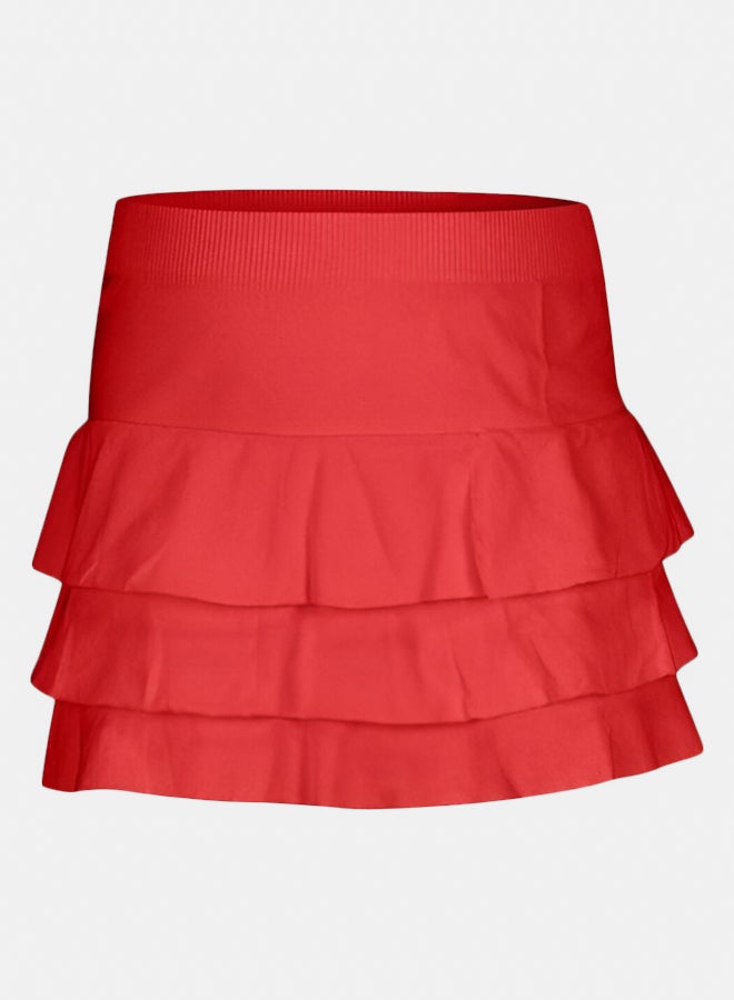 Silvy Lycra Wavy Skirt For Girls - Image 1