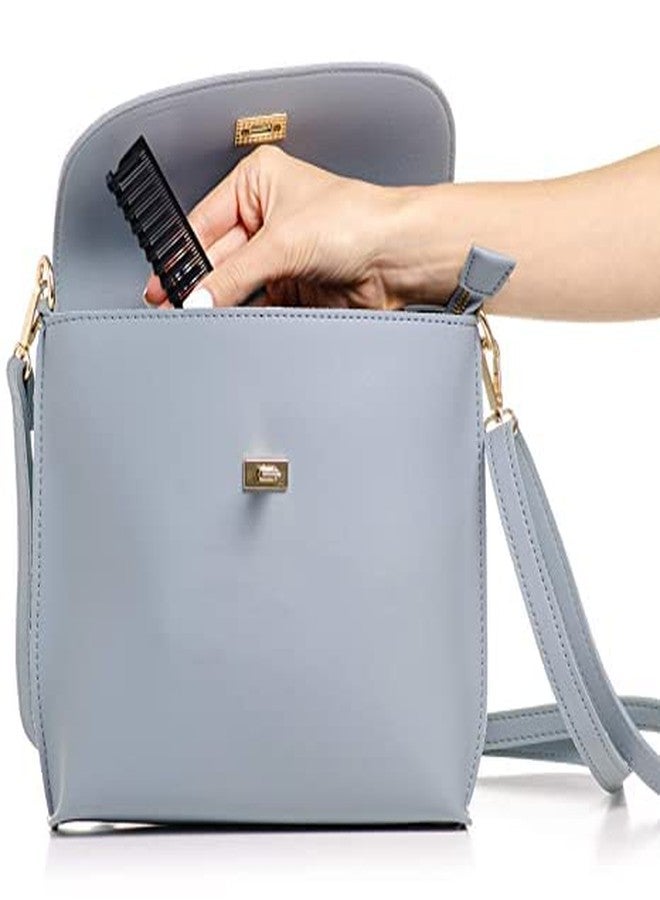 GITGRNTH Portable Travel Folding Comb Brush Compact Foldable Hair Brush For Travelling Pocket Size Comb Double Headed for Women & Men (Pack Of 1) - Image 5