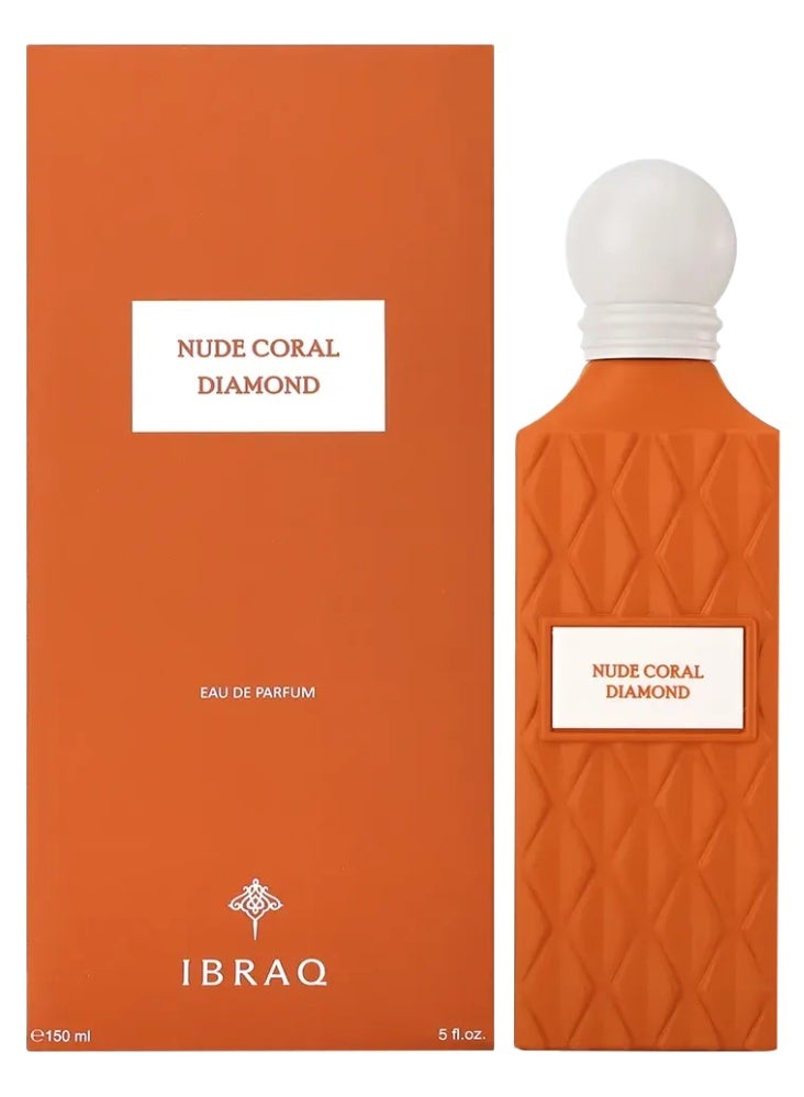 IBRAQ Nude Coral Diamond Eau de Perfume 150ml - Image 1