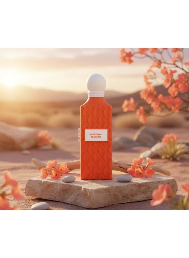 IBRAQ Nude Coral Diamond Eau de Perfume 150ml - Image 4