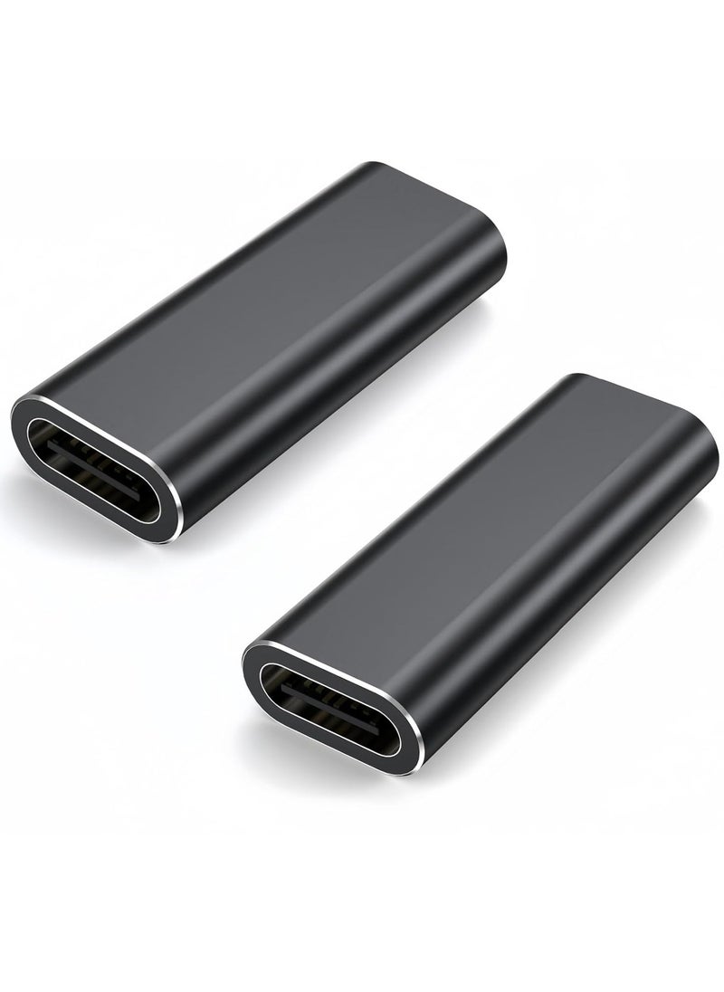 "محول USB C أنثى إلى أنثى - كابل تمديد نوع سي بسرعة 10 جيجابايت في الثانية، يدعم مزامنة البيانات والشحن، متوافق مع ماك بوك، آيباد برو، وسامسونج"
