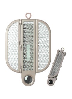 Foldable Electric Insect Killer Racket Mosquito Trap UV Light Source Attractor Powerful Electric Shock Insect Trap USB Rechargeable Safety Net Power Display Lightweight Pest Repellent