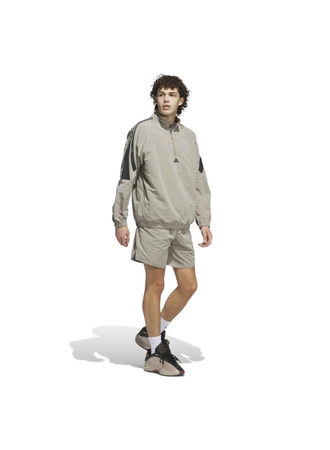 Adidas ADI BB WV SHORT Beige Originals Unisex SHORTS - Image 5