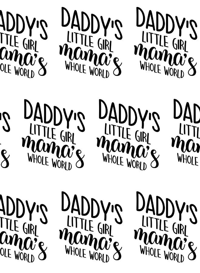 Daddy's Little Girl, Mama's Whole World Composition Notebook - Large Ruled Notebook - 8.5x11 Lined Notebook (Softcover Journal / Notebook / Diary)  - Image 2