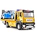 BDTCTK Friction Powered Flatbed Truck Toy with Lights and Sounds Push and Go Construction Toy Tow Truck Great Gift for Toddlers Boys and Girls - Image 3